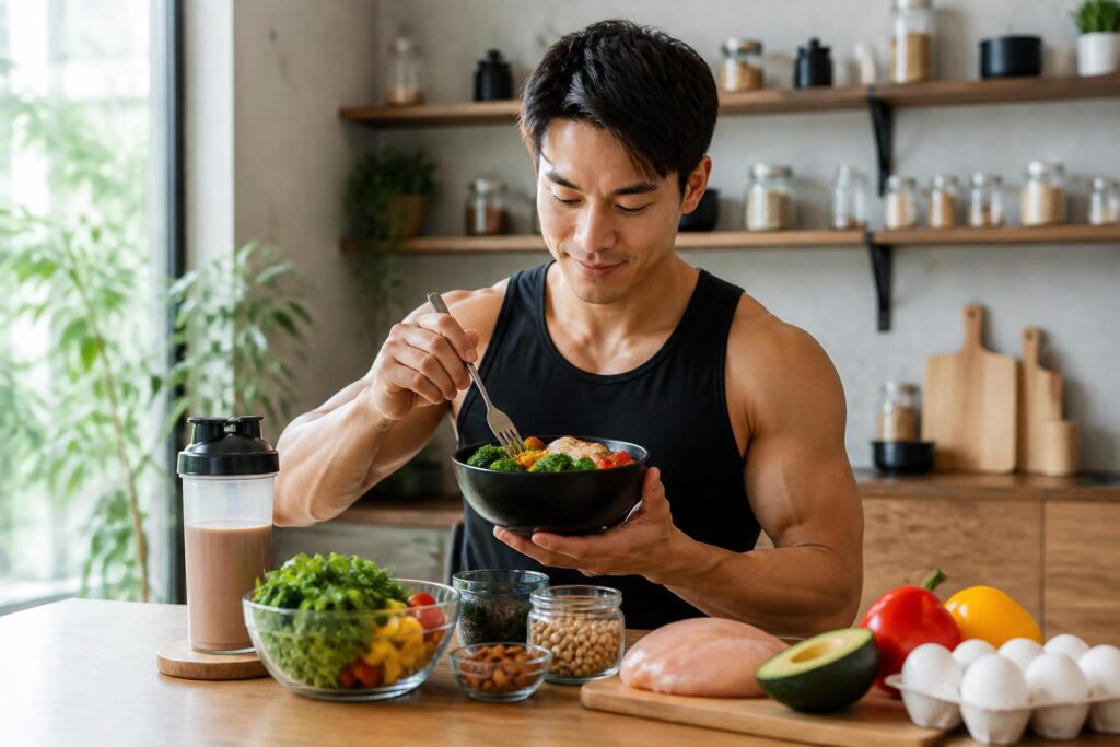 筋トレの食事は前後でどう変えるべき？